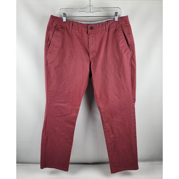 Bonobos Pants Mens 36x30 Mauve Slim Chino Golf Pants - Picture 1 of 10